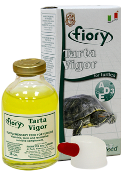 Кормовая добавка для черепах Fiory Tarta Vigor с витаминами 36 мл