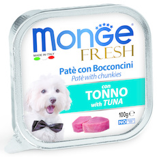Консервы для взрослых собак Monge Dog Fresh с тунцом 100 г
