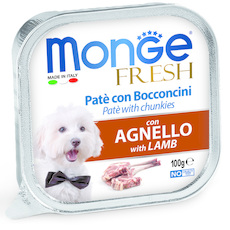 Консервы для взрослых собак Monge Dog Fresh с ягненком 100 г
