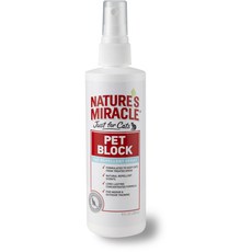 Спрей для кошек отпугивающий Nature`s Miracle Just for Cats Pet Block Repellent 236 мл