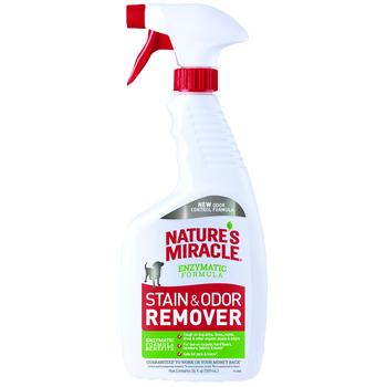 Универсальный спрей-уничтожитель пятен и запахов собак Nature's Miracle Dog Stain and Odor Remover , 709 мл