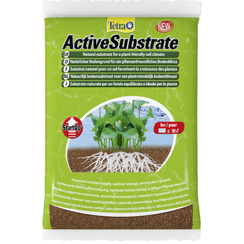 Tetra ActiveSubstrate 3л натуральный грунт для водных растений, 3 л