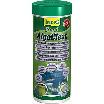 Средство для уничтожения нитевидных водорослей (мутной зеленой воды) TetraPond AlgoClean 300мл
