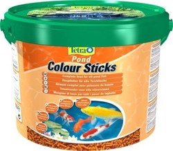 Корм для рыб Tetra Pond Colour Sticks, для улучшения окраса, 10 л