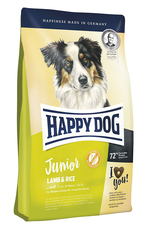 Сухой корм для юниоров средних и крупных пород Happy Dog Junior Lamb and Rice , ягненок с рисом