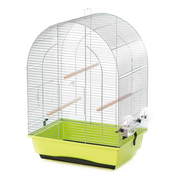 Клетка для мелких и средних птиц Inter Zoo LUSI II оцинкованная, 45 х 28 х 63,5 см