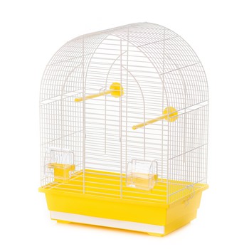 Клетка для мелких птиц Inter Zoo LUSI I цветная, 39 х 25 х 53 см