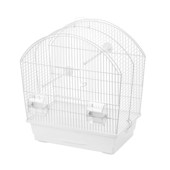 Клетка для мелких и средних птиц Inter Zoo MEGI цветная, 43 х 25 х 47 см
