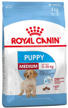 Сухой корм для щенков с 2 до 12 месяцев, беременных и кормящих сук Royal Canin Medium Puppy, Роял Канин Медиум Паппи 3 кг, 14 кг, 15 кг