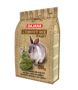 Корм сухой для кроликов Dajana Country Mix Hedgie 500 гр, 1 кг