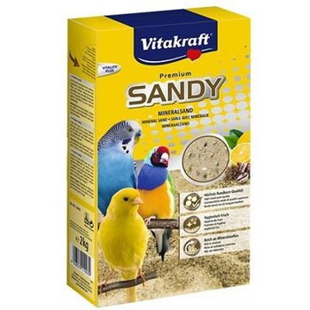 Песок для птиц минеральный Vitakraft Sandy Витакравт Санди 2 кг
