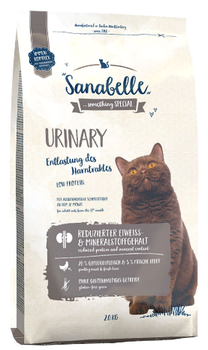 Сухой корм для взрослых кошек, с чувствительной мочеполовой системой Sanabelle Urinary 400 гр, 2 кг, 10 кг