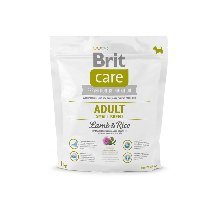 Brit care adult small breed lamb and rice sales