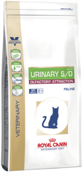 Сухой корм Royal Canin Urinary S/O Olfactory Attraction UOA 32 для кошек при лечении мочекаменной болезни  400 гр и 1 шт., 3,5 кг и 1 шт., 400 гр и 10 шт., 3,5 кг и 4 шт.
