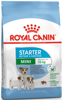 Сухой корм для щенков до 2-х месяцев, беременных и кормящих сук Royal Canin Mini Starter, Роял Канин Мини Стартер 1 кг, 3 кг, 8,5 кг