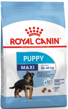 Сухой корм для щенков с 2 до 15 месяцев Royal Canin Maxi Puppy (Макси Паппи) 3 кг, 15 кг