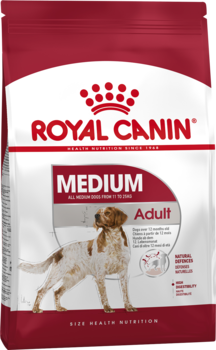 Сухой корм ддля собак с 12 месяцев до 7 лет Royal Canin Medium Adult, Роял Канин Медиум Эдалт 3 кг, 15 кг