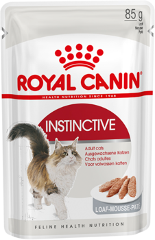 Консервированный корм для взрослых кошек, профилактика МКБ Royal Canin Instinctive кусочки в паштете 85 гр