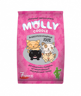  Наполнитель  "Molly coddle", угольный 7л