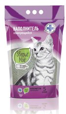 Наполнитель комкующийся Зверье мое, 4,7кг (5л)