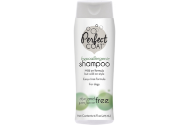 Гипоаллергенный шампунь для собак 8in1 Perfect Coat Gentle Hypoallergenic Shampoo, 473 мл