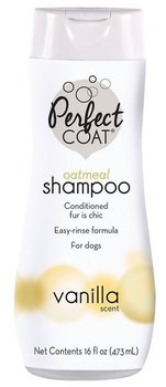 Шампунь для собак овсяный, с ароматом французкой ванили, успокаивает раздраженную кожу 8in1 Oatmeal Shampoo