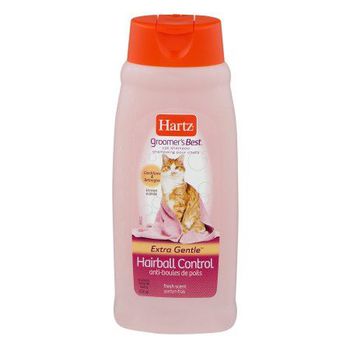 Шампунь против спутывания шерсти, для кошек и котят, "Грумерс Бэст" Hartz Hairball Cat, 443 мл