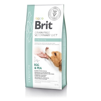 Беззерновая диета при струвитном типе МКБ Brit Veterinary Diet Dog Grain free Struvite 2 кг, 12 кг
