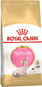 Сухой корм для котят для котят породы сфинкс до 12 месяцев Royal Canin Kitten Sphynx Kitten 400 гр, 2 кг