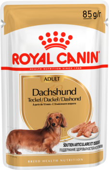 Влажный корм для собак породы такса . Royal Conin  Dachshund  85 гр