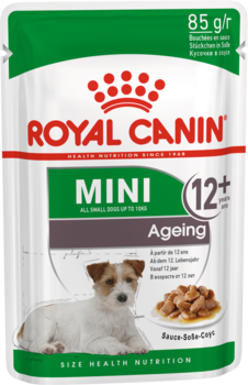 Влажный корм для стареющих собак мелких размеров старше 12 лет Royal Canin Mini Adult Ageing 85 гр