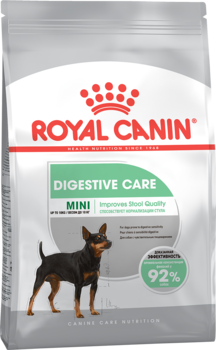 Сухой корм для собак с чувствительной пищеварительной системой, в возрасте от 10 месяцев и старше Royal Canin Mini Digestive Care, Роял Канин Мини Дайджестив Кэа 1 кг, 3 кг