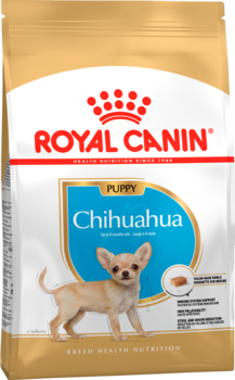 Сухой корм для щенков породы Чихуахуа до 8 месяцев Royal Canin Chihuahua Puppy, Роял Канин Чихуахуа Паппи  500 гр, 1,5 кг