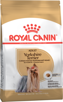 Сухой корм собак породы Йоркширский терьер от 10 месяцев Royal Canin Yorkshire Terrier Adult, Роял Канин Йоркширский терьер Эдалт 500 гр, 1,5 кг, 3 кг, 7,5 кг
