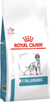 Сухой лечебный диетический корм для собак при пищевой аллергии с ярко выраженной гиперчувствительностью Royal Canin Anallergenic 3 кг, 8 кг