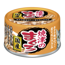 Консервы для кошек AIXIA Yaizu-no-Maguro White Meat 100%, тунец и сушеный тунец в нежном желе 70гр