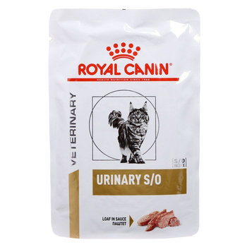 Влажный корм Royal Canin Urinary S/O для кошек при мочекаменной болезни, паштет