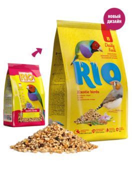 Корм для экзотических птиц RIO оснвной 500гр 500 гр