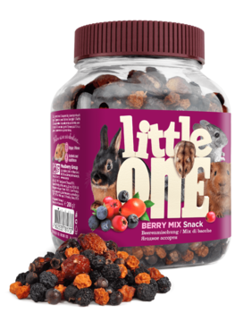 Лакомство  для всех видов грызунов Little One, ягодное ассорти 200 гр