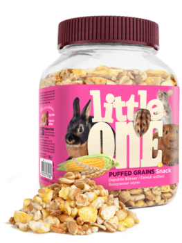 Воздушные зерна для грызунов всех видов  Little One 200 гр
