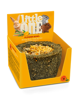 Цветочное лукошко Little One. Лакомство для всех видов грызунов 140 гр