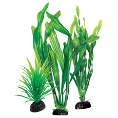 Растения (набор 3шт) зеленые, 100мм, 200мм, 300мм
