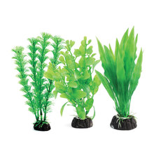 Растения (набор 3шт) зеленые, 100мм