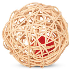 Игрушка NATURAL для кошек из ротанга  Мяч плетеный, d80мм