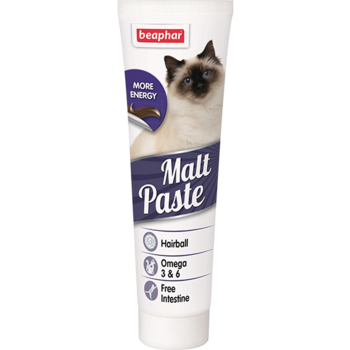 Паста для взрослых кошек Beaphar Malt anti hairball против образования волосяных комков 25 гр, 100 гр