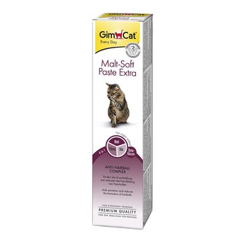 Паста для вывода шерсти Gimpet Malt Soft Extra для кошек Мальт Софт Экстра 20 гр, 100 г, 200 гр