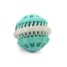 Игрушка для собак из ц/литой резины  Мяч  (серия Dental), d60мм