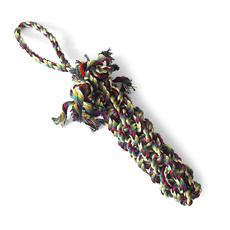 Игрушка для собак  Веревка - плетеная косичка , 380мм