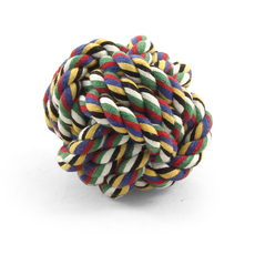 Игрушка для собак  Верёвка-плетеный мяч , d50мм