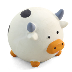 Игрушка для собак из латекса Мяч-коровка , d80мм